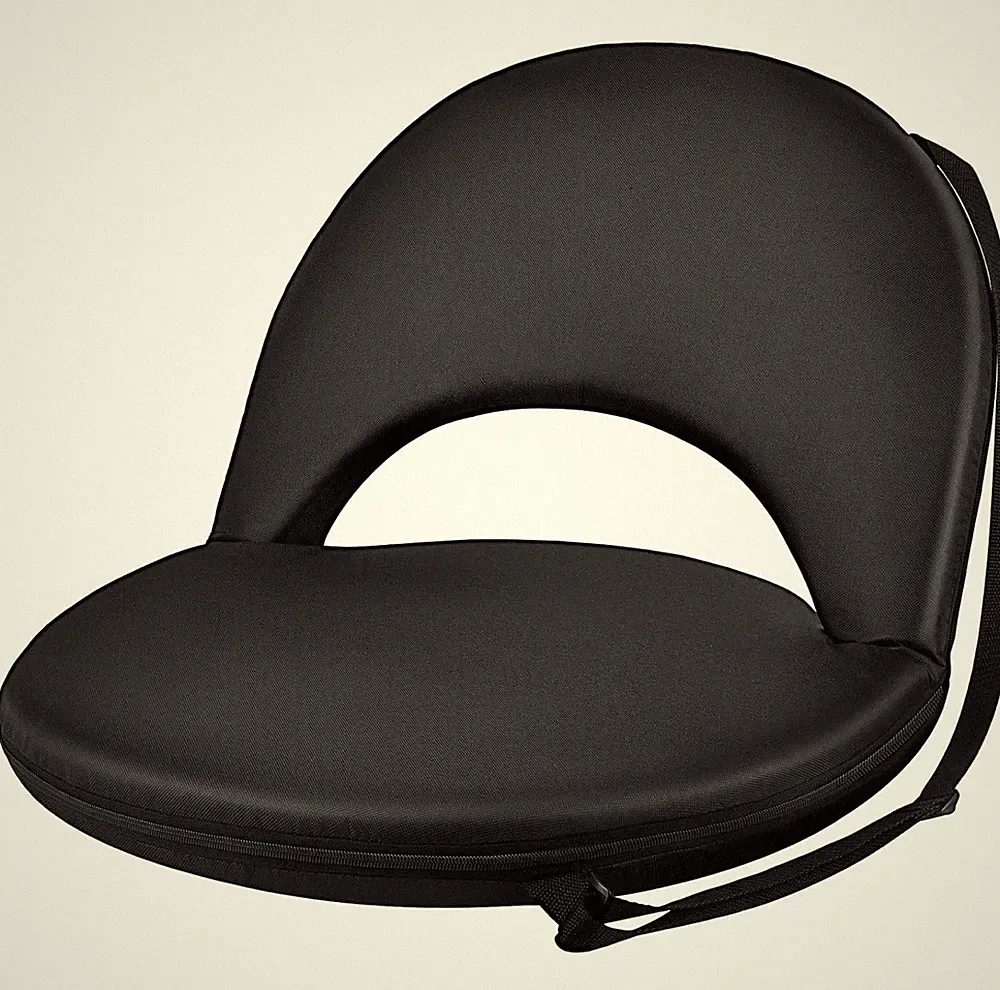 Floor Chair - Reclining Stadium Seats with Back Support, 6 Positions