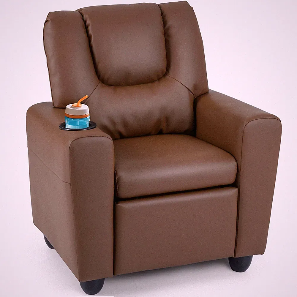 Adjustable Backrest Kids' Recliner