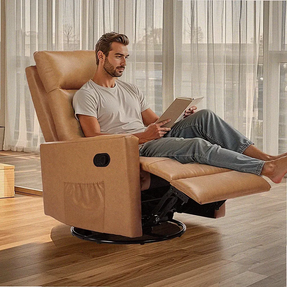 Recliner Chair, 360 Swivel Rocker Chair for Adults, Glider Rocker Recliners,...