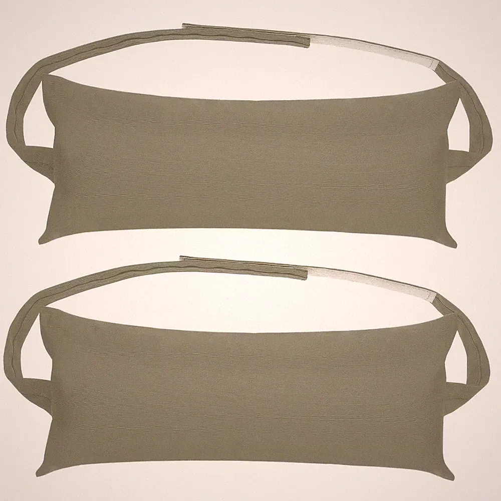 Unique Bargains Outdoor Chaise Lounger Pillow with Adjustable Elastic Strap